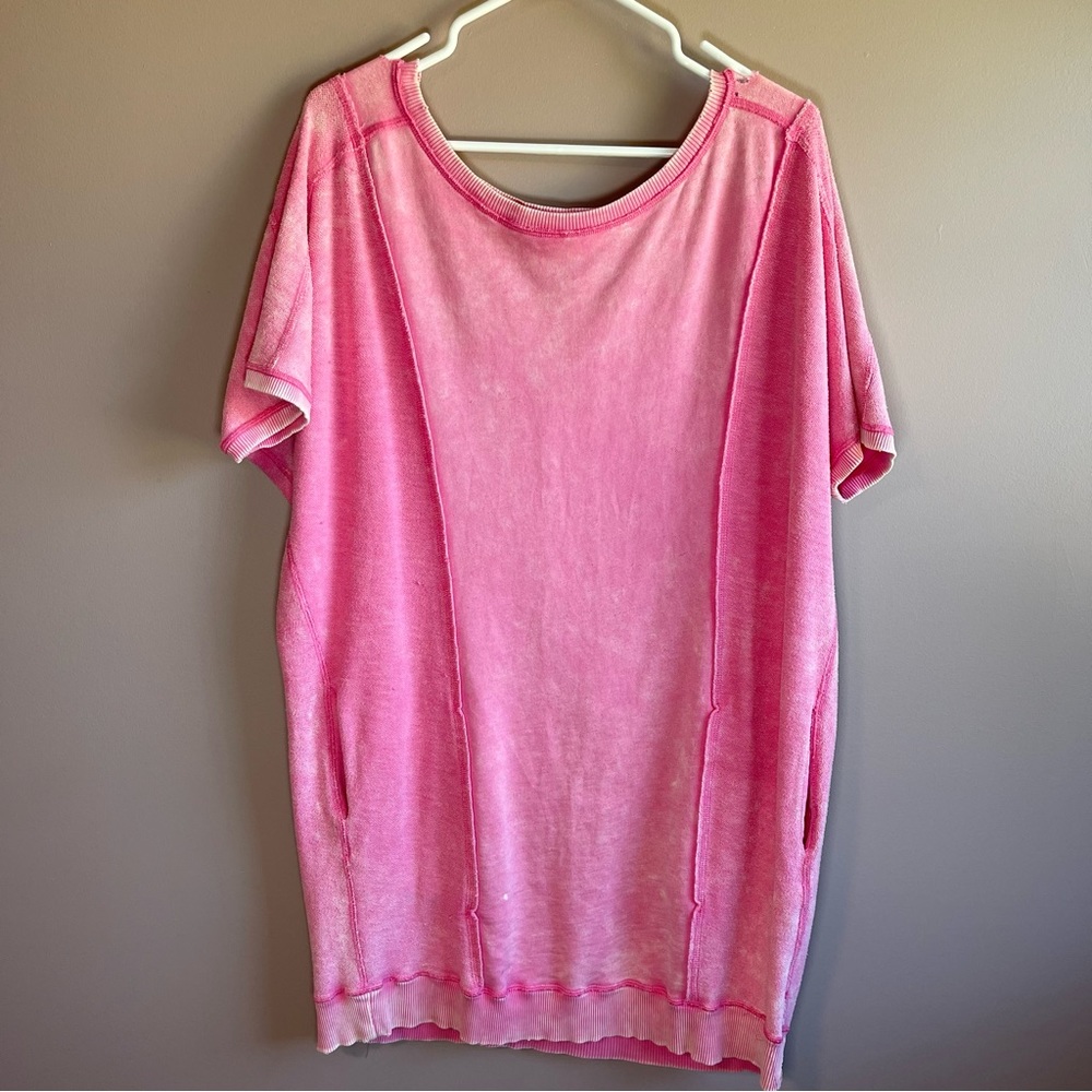 Anthropologie Saturday Sunday distressed beach coverup small